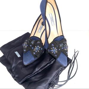 Prada Suede Pumps 37.5